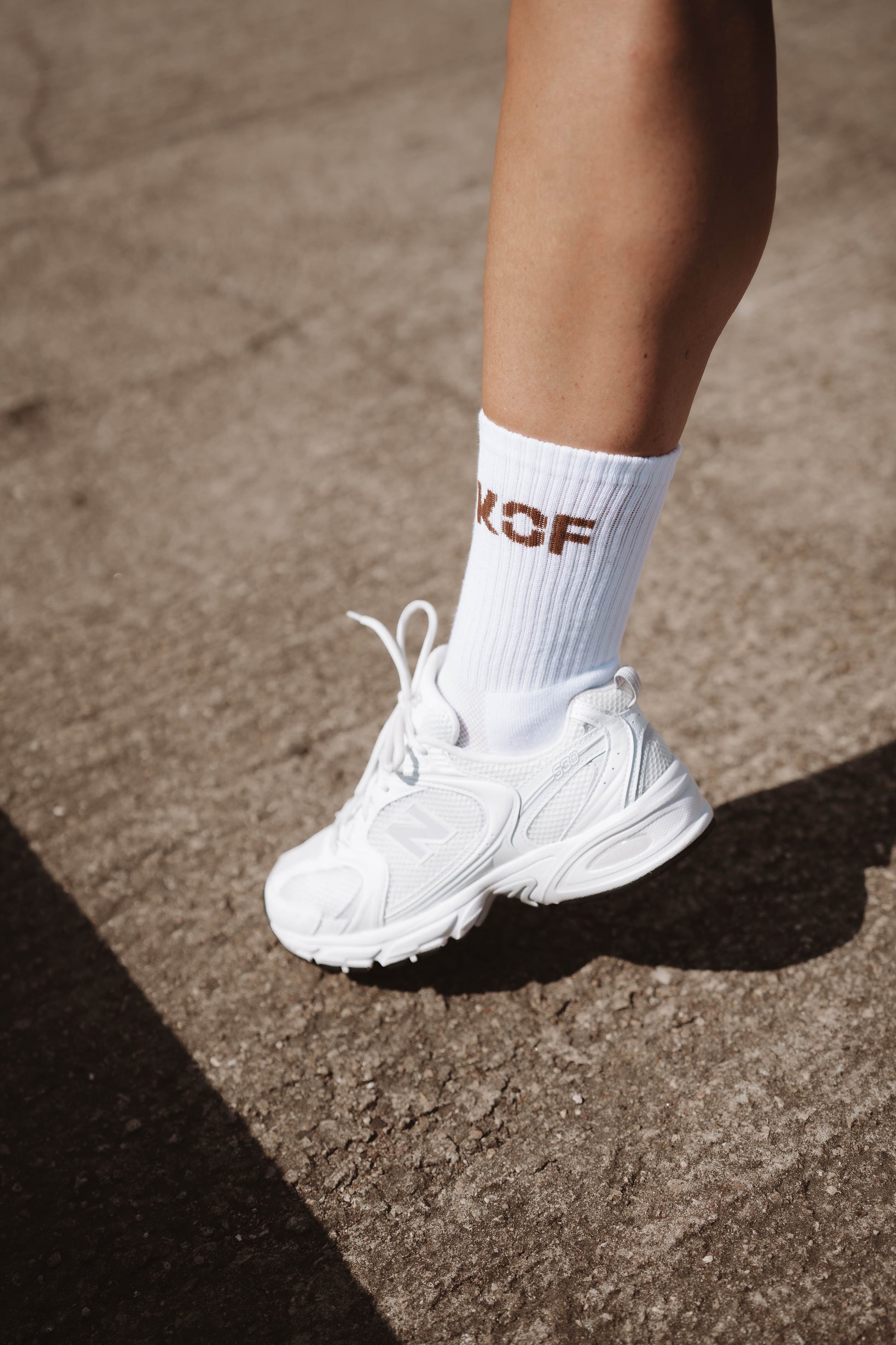 KOF Unisex Socks with beige title OEKO-TEX®